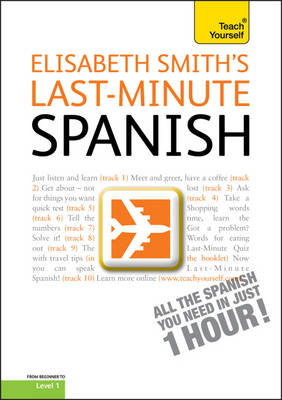Last-Minute Spanish: Teach Yourself - Ty One Day (CD-Audio)