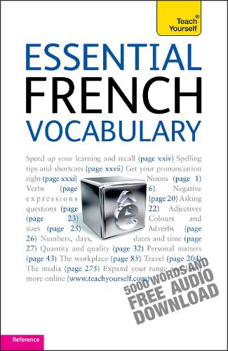 Essential French Vocabulary: Teach Yourself - Noel Saint-Thomas