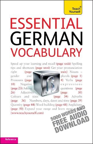 Essential German Vocabulary: Teach Yourself - Lisa Kahlen