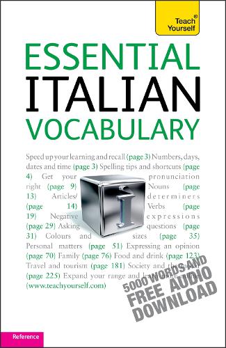 Essential Italian Vocabulary: Teach Yourself - Mike Zollo