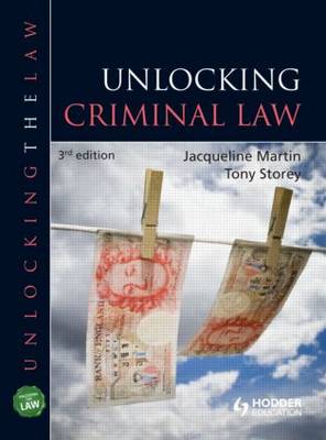 Unlocking Criminal Law - Unlocking the Law (Paperback)