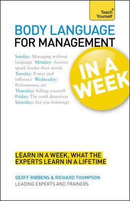 Body Language for Management in a Week: Teach Yourself (Paperback)