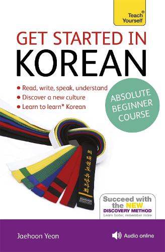 Get Started in Korean Absolute Beginner Course - Jaehoon Yeon