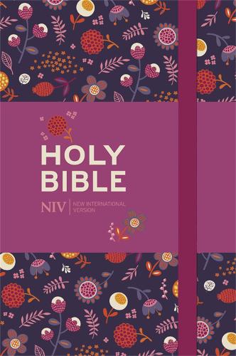 NIV Pocket Floral Notebook Bible - Floral (Hardback)
