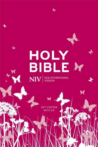 NIV Tiny Pink Soft-Tone Bible with Zip - New International Version (Paperback)