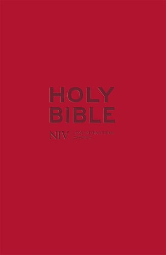 NIV Pocket Red Soft-Tone Bible with Zip - New International Version (Paperback)
