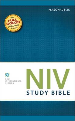 NIV Study Bible Brown/Tan Duo-Tone Personal Size - New International Version (Hardback)