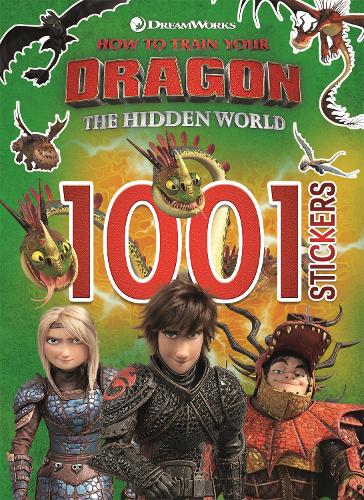 How to Train Your Dragon The Hidden World: 1001 Stickers - How to Train Your Dragon (Paperback)