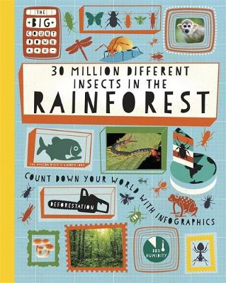30 Million Different Insects in the Rainforest - The Big Countdown 2 (Hardback)