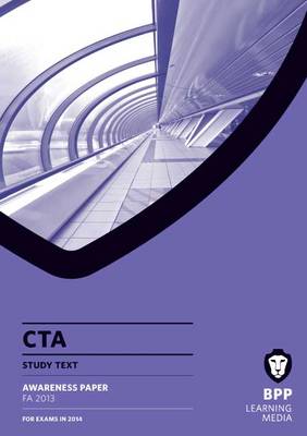 CTA Awareness Text FA2013: Study Text (Paperback)
