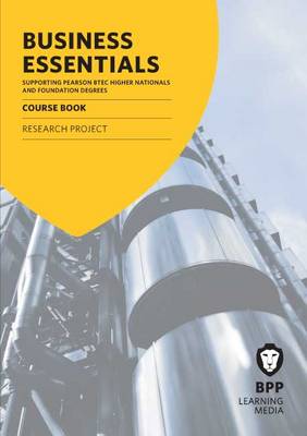 Business Essentials Research Project: Study Text (Paperback)