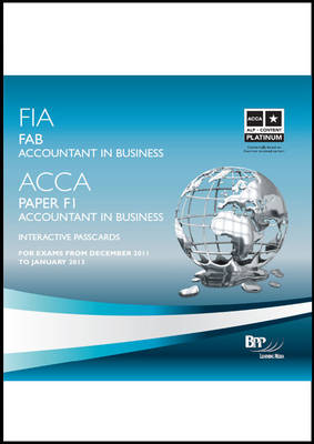 FIA Foundations of Accounting in Business - FAB Interactive Passcards 2011: Interactive Passcards (CD-ROM)