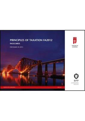 ICAEW - Principles of Taxation: Passcards (Spiral bound)