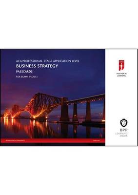 ICAEW - Business Strategy: Passcards (Spiral bound)