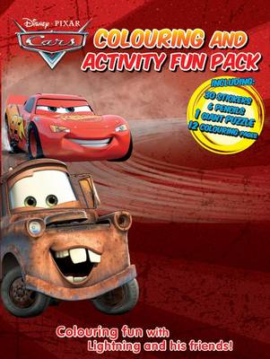 Disney Cars Colouring and Activity Fun Bag