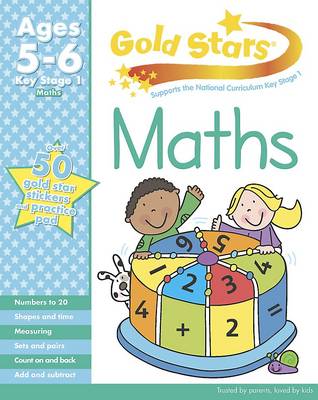 Gold Stars KS1 Maths Workbook Age 5-7 (Paperback)