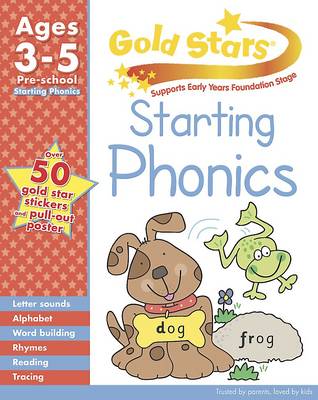 Gold Stars Starting Phonics Preschool Workbook (Paperback)
