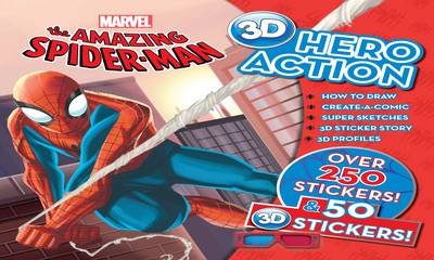 The Amazing Spiderman 3d Hero Action Book (Spiral bound)