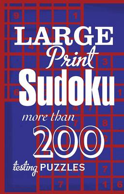 Large Print Sudoku (Spiral bound)