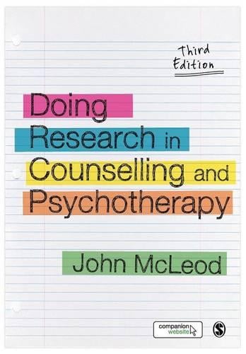Doing Research in Counselling and Psychotherapy (Paperback)