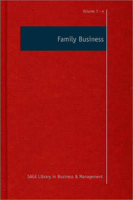 Family Business - Sage Library in Business and Management (Hardback)