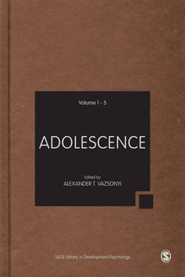 Adolescence - Sage Library in Developmental Psychology (Hardback)