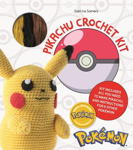 Pokemon Crochet Kit: Kit includes everything you need to make Pikachu and instructions for 5 other Pokemon