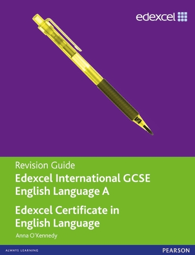 Edexcel International GCSE/Certificate English A Revision Guide print and online edition - Edexcel International GCSE