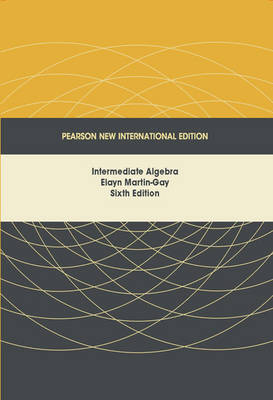 Intermediate Algebra PNIE, plus MyMathLab without eText