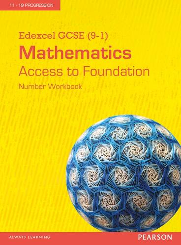 Edexcel GCSE (9-1) Mathematics - Access to Foundation Workbook: Number (Pack of 8) - Edexcel GCSE Maths 2015