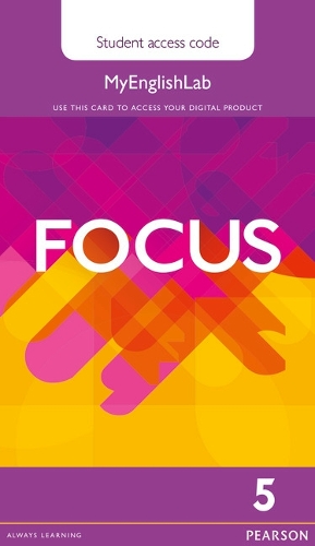 Focus BrE 5 MyEnglishLab Student's Access Card - Focus (Digital product license key)