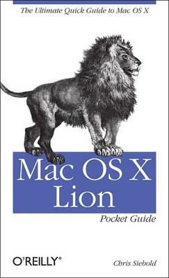 Mac OS X Lion Pocket Guide (Paperback)