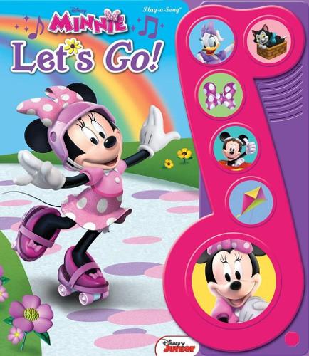 Minnie "Let's Go!" Little Music Note Book (Board book)