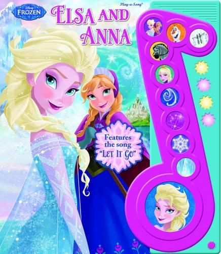 Elsa Notes Frozen Elsa & Anna - Deluxe Music Note Songbook | Waterstones