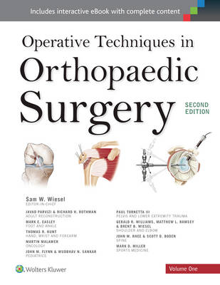 Operative Techniques in Orthopaedic Surgery 4 Volume Set (Paperback)