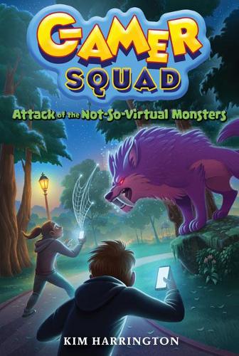 Cover Attack of the Not-So-Virtual Monsters : Gamer Squad #1 (Paperback)