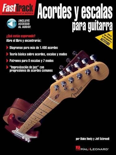 FastTrack Guitar Chords & Scales (Spanish) (Paperback)