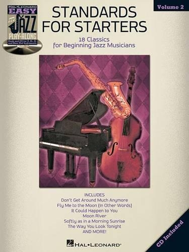 Easy Jazz Play-Along Volume 2: Standards For Starters (Paperback)