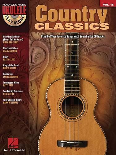 Ukulele Play-Along Volume 15: Country Classics (Paperback)