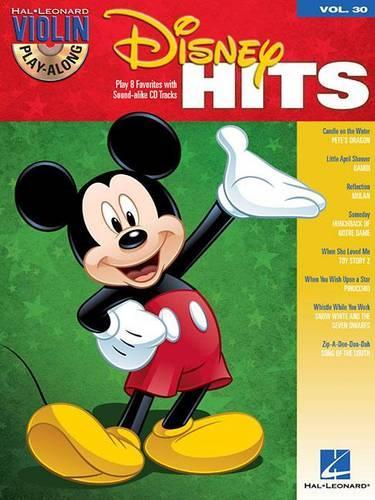 Violin Play-Along Volume 30: Disney Hits (Paperback)