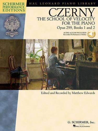 Carl Czerny: The School Of Velocity For The Piano Op.299 (Schirmer Performance Edition) (Paperback)