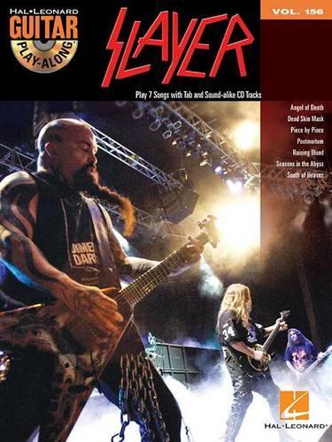 Guitar Play-Along Volume 156: Slayer (Paperback)