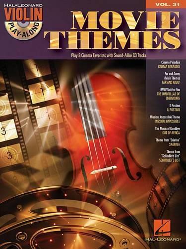 Violin Play-Along Volume 31: Movie Themes (Book/Online Audio) (Paperback)