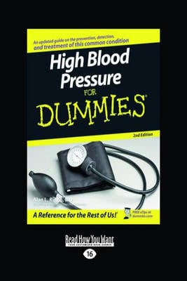 High Blood Pressure For Dummies By Alan L Rubin Waterstones