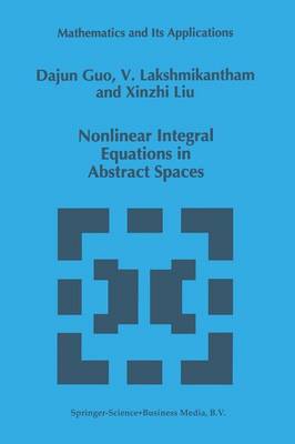 Nonlinear Integral Equations in Abstract Spaces - Mathematics and Its Applications 373 (Paperback)