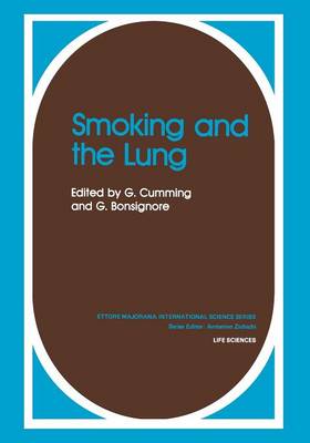 Smoking and the Lung - Physics of Solids and Liquids (Paperback)