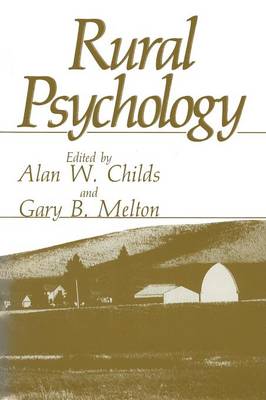 Rural Psychology (Paperback)