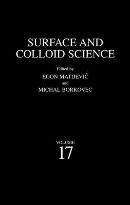 Surface and Colloid Science - Surface and Colloid Science 17 (Paperback)