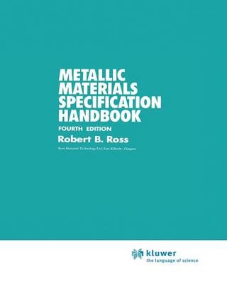 Metallic Materials Specification Handbook (Paperback)