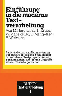 Einfuhrung in Die Moderne Textverarbeitung (Paperback)